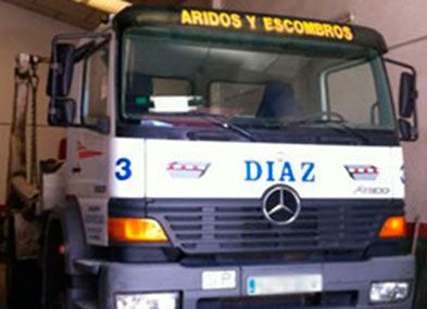 Contenedores Díaz vehículo